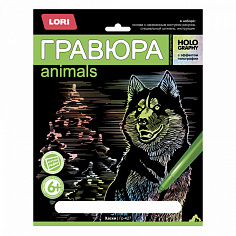 LORI Гр-427 Гравюра "Хаски"