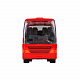 миниатюра 1251421JB ТМ "Автопанорама" Автобус металл., масштаб 1:90, красный, чип на русском языке, свет, инер