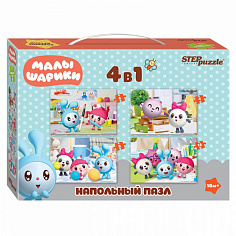 70155 Пазл напольный Малышарики 4 в 1