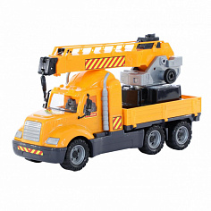 ПОЛЕ55613 "Майк", автомобиль-кран с поворотной платформой (в сеточке)