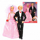 миниатюра 8305 Игровой набор кукол Defa "Свадьба", 2 куклы, 3 предм.в компл., кор