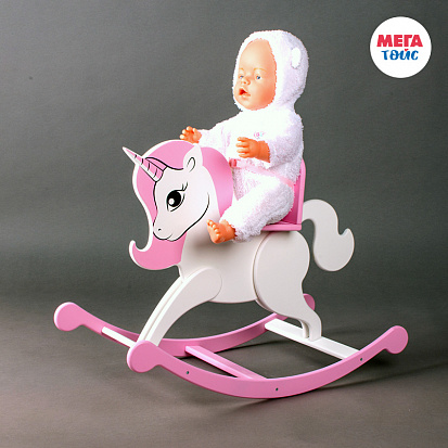 Фото МТ 71120 Игровая мебель для кукол коллекции Shining Crown Единорог. Цвет розовое облако