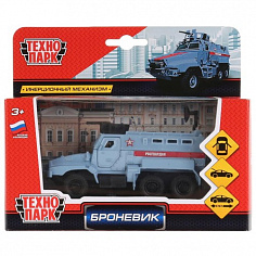 SB-17-60-A(GB)-WB Машина металл Броневик Росгвардия 12см,открыв.двери, вращ.пушка,инерц. в кор. Техн