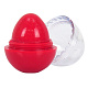 миниатюра Lukky Т16138 бальзам с блёстками для губ - яйцо Красная заря, с ароматом клубники, 10 г., 