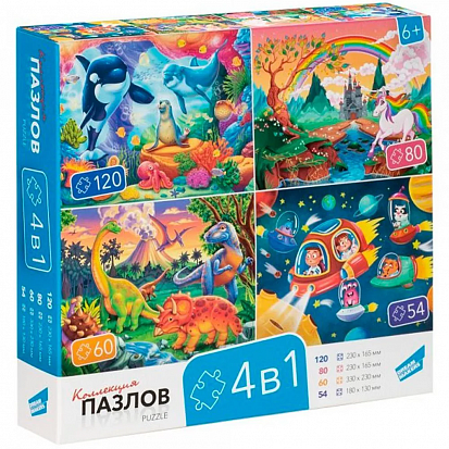 Фото товара RI0001C Пазлы "4 в 1"