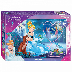 91443 Пазл 35 Золушка - 3 91443 Степ /9/