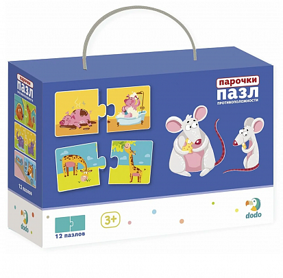 Фото товара Пазл Dodo 12 деталей 300151