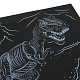 миниатюра 100SCRATCHART-SILV-DINO Гравюра 18*24 см динозавр, серебряная MultiArt