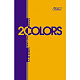 миниатюра 4606782197547 Блокнот ХАТБЕР А7 "2COLORS", 48л, тониров., 3-х цв. блок, на клею(1/100) (48Б7B1к 2col