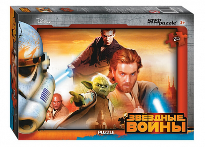 Фото товара СтепПазл 77136 Мозаика "puzzle" 80 "Звездные войны"