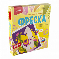 LORI Кп-073 Фреска. Картина из песка "Лама"