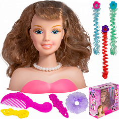 ZY664328 Манекен 323-6 для создания прически в кор.