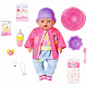 миниатюра 831526 кукла BABY BORN фиолетовая шапочка