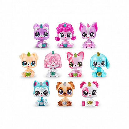 9285 Игровой набор сюрприз Zuru Rainbocorns POCKET PUPPYCORN мал, в ассорт фото