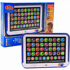 7508B планшет на батарейках со светом и музыкой Умняга русск.яз PlaySmart