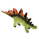 миниатюра ZY598039-IC Игрушка пластизоль динозавр стегозавры 33*9*14 см, хэнтэг, звук ИГРАЕМ ВМЕСТЕ