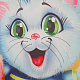 миниатюра GFA-CATS01-R Палатка детская игровая коты, 81х90х81см, в сумке Играем вместе