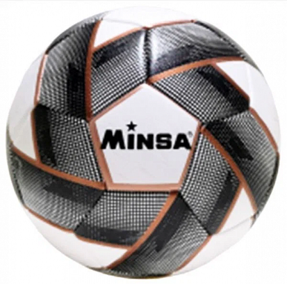 Фото Т115813 Мяч футбольный, TPE, 410-420 г, 3 слоя, размер 5, MINSA.