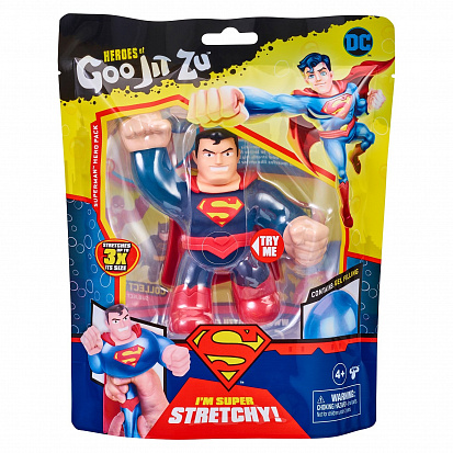 Фото 38683 Гуджитсу Игрушка тянущаяся фигурка Супермен DC ТМ GooJitZu