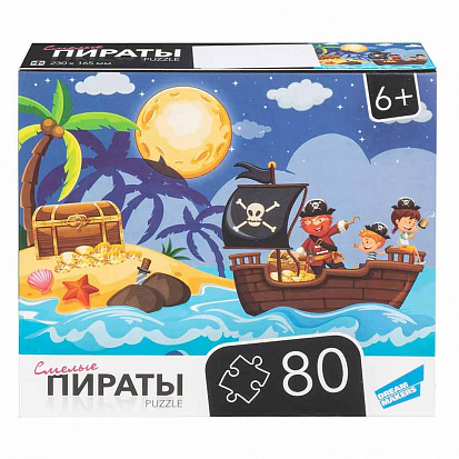 Фото товара RI8008 Игра детская настольная "80 Пираты"
