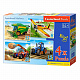 миниатюра Пазлы D3-041039 Сельхозтехника, 8#12#15#20 деталей Castor Land