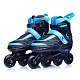 миниатюра U001500Y Роликовые коньки раздвижные, PU колёса, размер L, синие, в сумке 