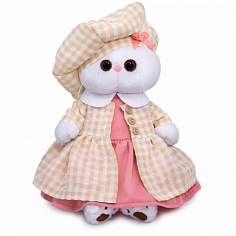 LK24-100 Ли-Ли в летнем пальто в клетку