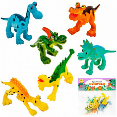 FCJ0587172 Набор животных Levatoys мульт. YS270601 Динозавры в пак.