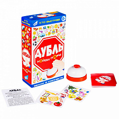 2103C Игра детская настольная "Дубль Кто быстрее"