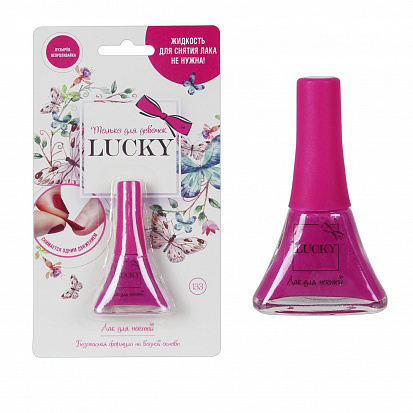 Фото товара Lucky Т11179 Лак фуксия