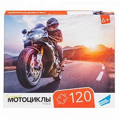 RI1208 Игра детская настольная "120 Мотоциклы"