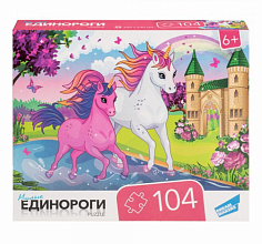 RI1005C Пазлы "104 Единороги"