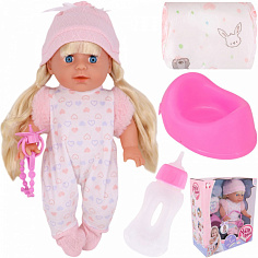 FCJ1255348 Пупс Yala Baby MK2435A-G2 с аксесс. в кор.