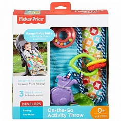 Fisher Price DYW52 Мягк. одеяло "Пойдем на прогулку"