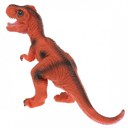 Фото ZY872426-IC Игрушка пластизоль динозавр тиранозавр 49*15*25,5 см, хэнтэг, звук ИГРАЕМ ВМЕСТЕ