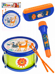 И-4126 Набор музыкальных инструментов -18"Веселый оркестр" (3 инструмента, в пакете) (Арт. И-4126)