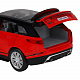 миниатюра 1251287JB ТМ "Автопанорама" Машинка металл.1:32Range Rover Velar, красный, откр.4 двери, капот, бага