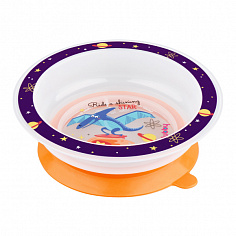 LUBBY13652 LABBY Тарелка "Русские мотивы" от 6 мес.,пластик,с присоской