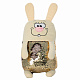 миниатюра 1toy 01МЗ Заяц "TALLULA", пайетка, 45см