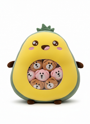 Фото товара Мягкая игрушка Подушка 7в1 Авокадо