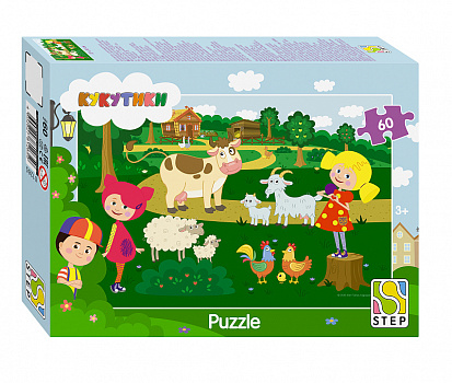 Фото товара 81265 Пазл 60 Кукутики Биг Папа 81265 Степ /24/