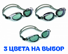 55685 Очки для плавания Water Sport, от 14 лет, цвета МИКС, 55685 INTEX