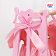миниатюра МТ 72719 Вешалка для кукольной одежды (шкаф цвет розовый) коллекции Diamond Princess