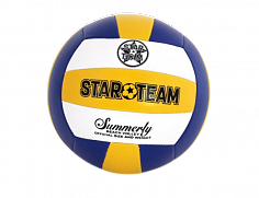 5471 Мяч волейбольный "STAR Team" двухслойный, цвета в ассорт. в/п диаметр 21 см.