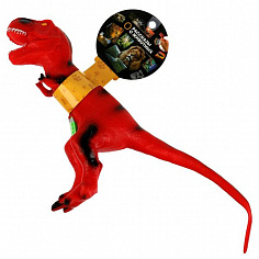 1907Z525-R Игрушка пластизоль динозавр тиранозавр 50*29*11 см, хэнтэг, звук ИГРАЕМ ВМЕСТЕ