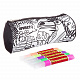 миниатюра ВВ2311 Набор для раскрашивания с 3D красками BONDIBON, сумочка Тукан, арт. MTBF022C