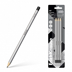 ЕК-45390 Карандаши графит. 3 шт. Н-НВ-В Erich Krause