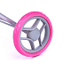 миниатюра 9619 Коляска-люлька для кукол, металлическая, цвет розовая вишенка