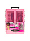 миниатюра GBK-11 Мебель для куклы Barbie Шкаф модницы Розовый