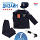 миниатюра МТ 95859 Набор ДПС: куртка, штаны, кепка, жезл, удостоверение, чехол, плечики 